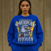 AMERICAN WOMAN CREWNECK